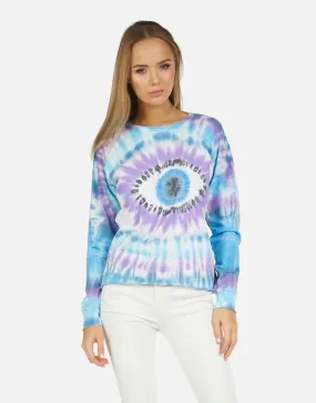 Lauren Moshi Luella Tie Dye Eye Sweater