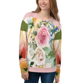 Linen Rose Sweatshirt