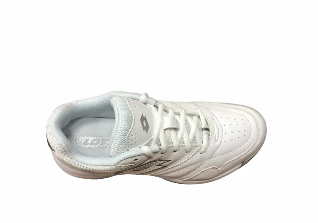 Lotto Court Logo XVIII W 213606 1GN white silver women's tennis shoe