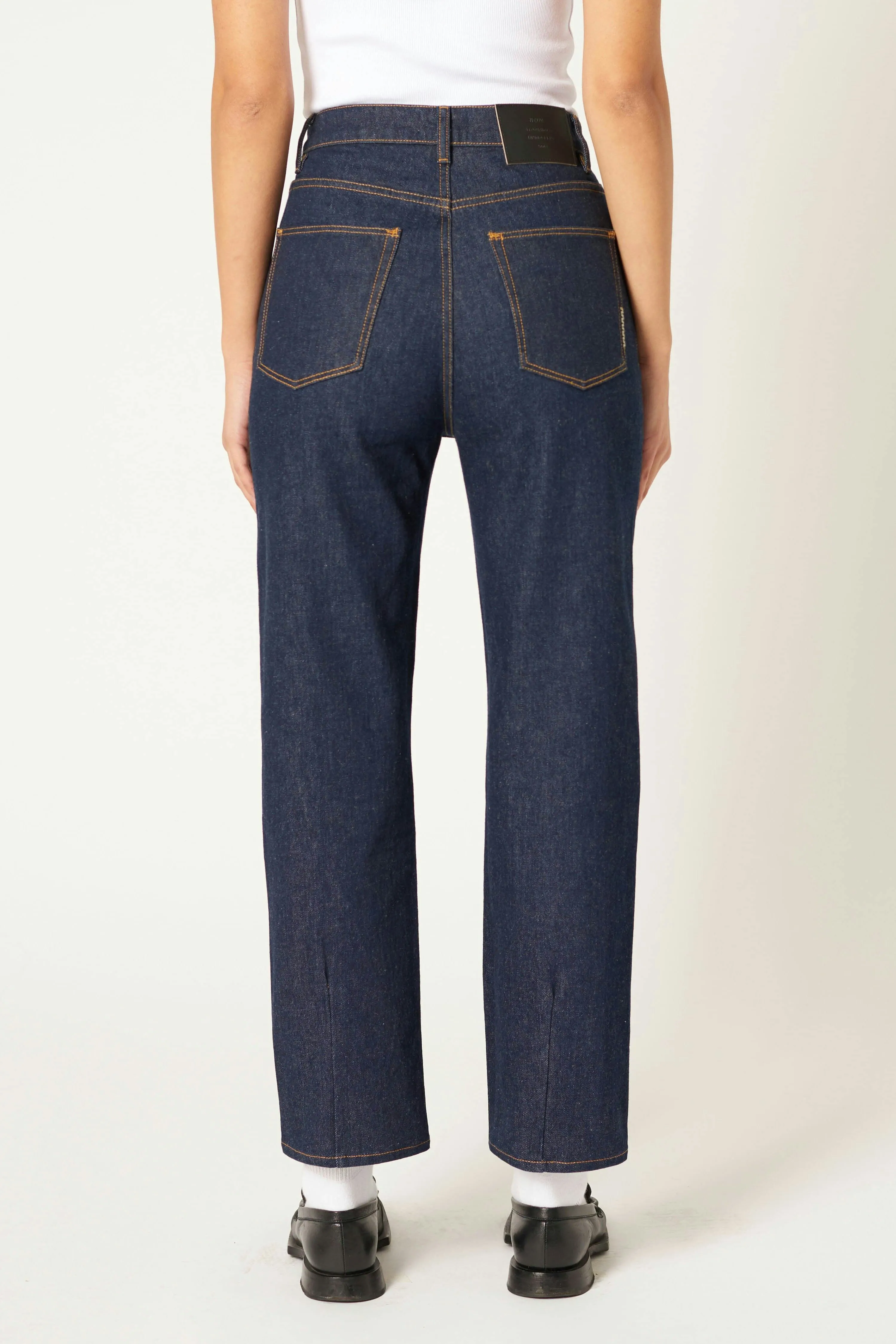 Nico Rinse Denim Straight Jean