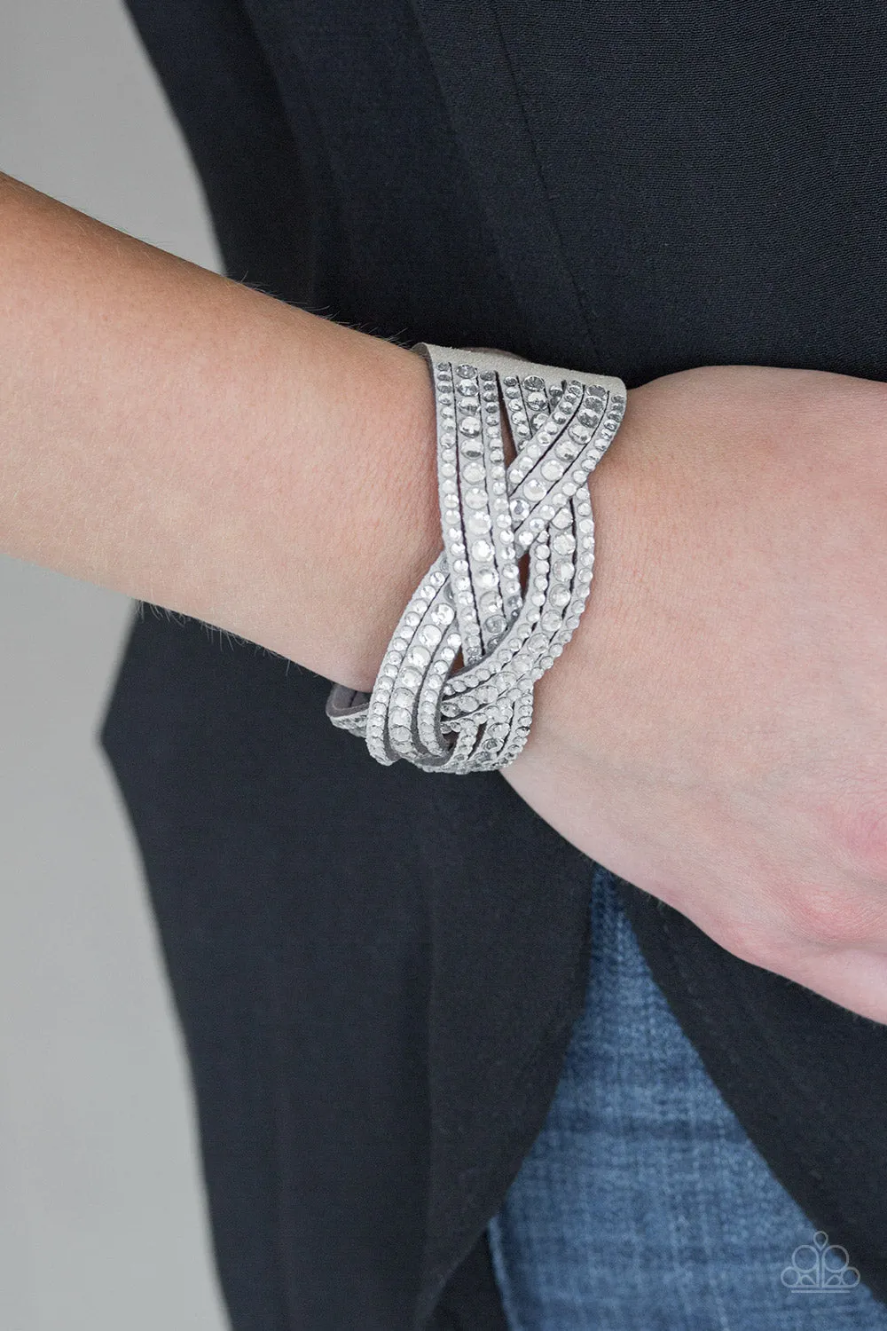 Paparazzi Bring On The Bling - Silver Urban Bracelet