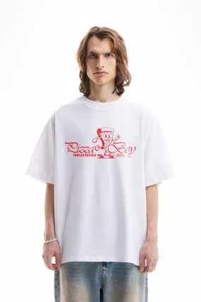 PIZZA BOY WHITE T-SHIRT