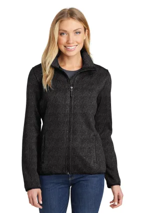 Port Authority L232 Women's Sweater Fleece Jacket