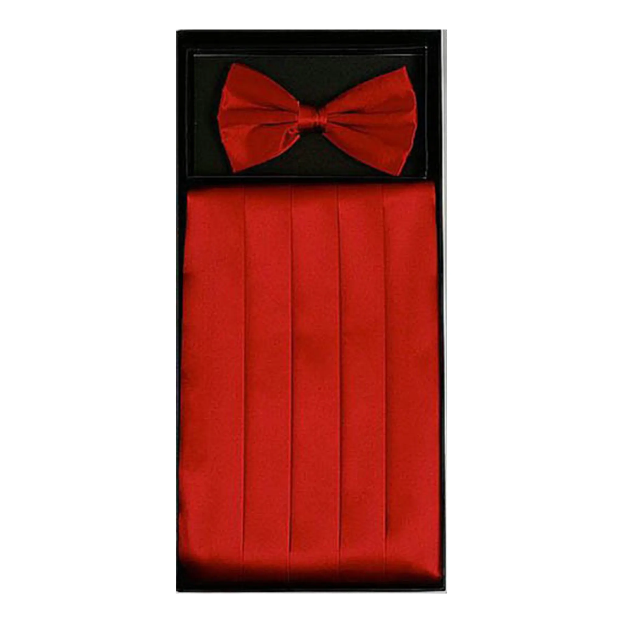 Red Cummerbund w Bow Tie