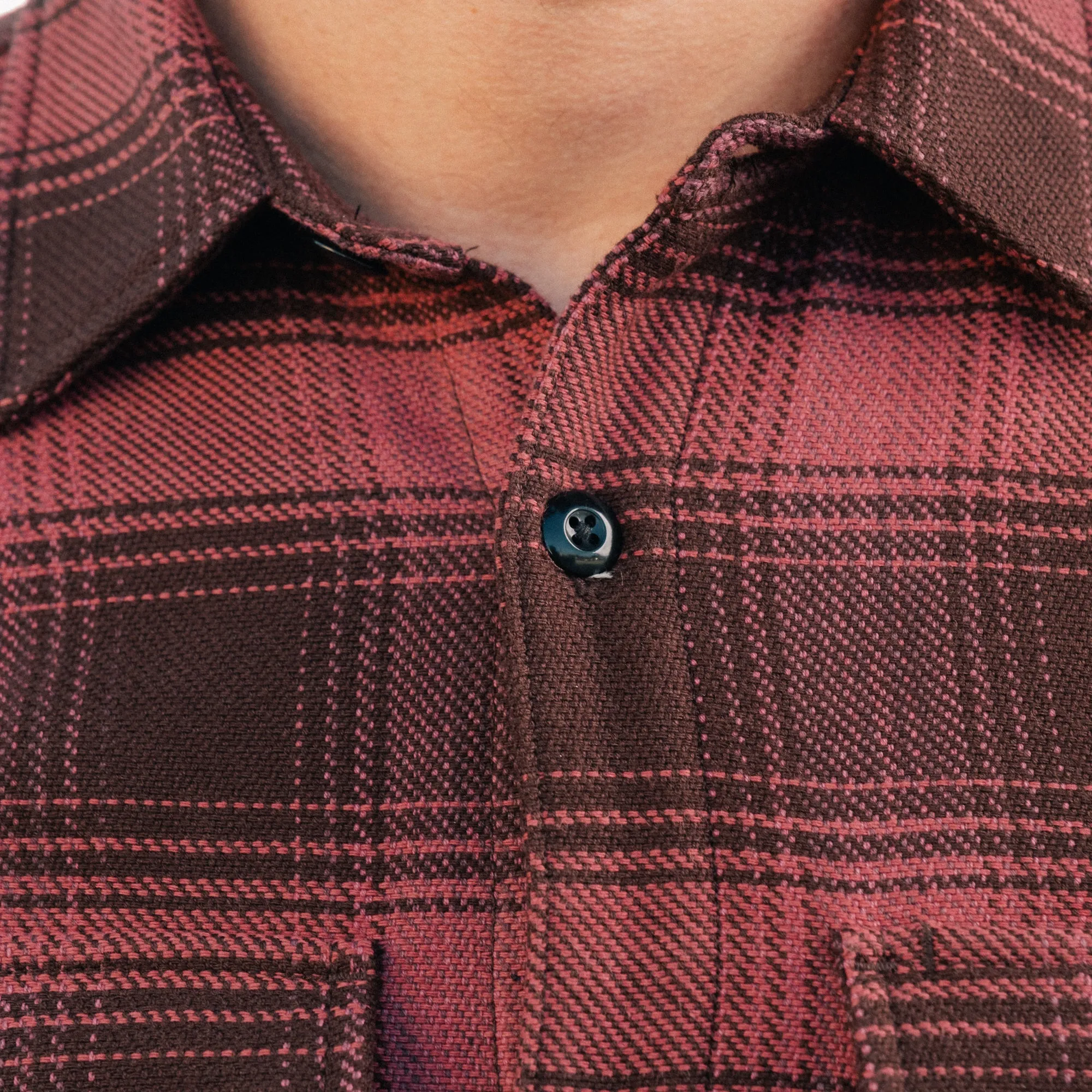 Rogue Territory Field Shirt Raspberry Plaid FINAL SALE