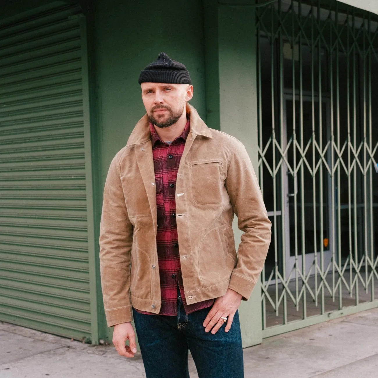 Rogue Territory Field Shirt Raspberry Plaid FINAL SALE