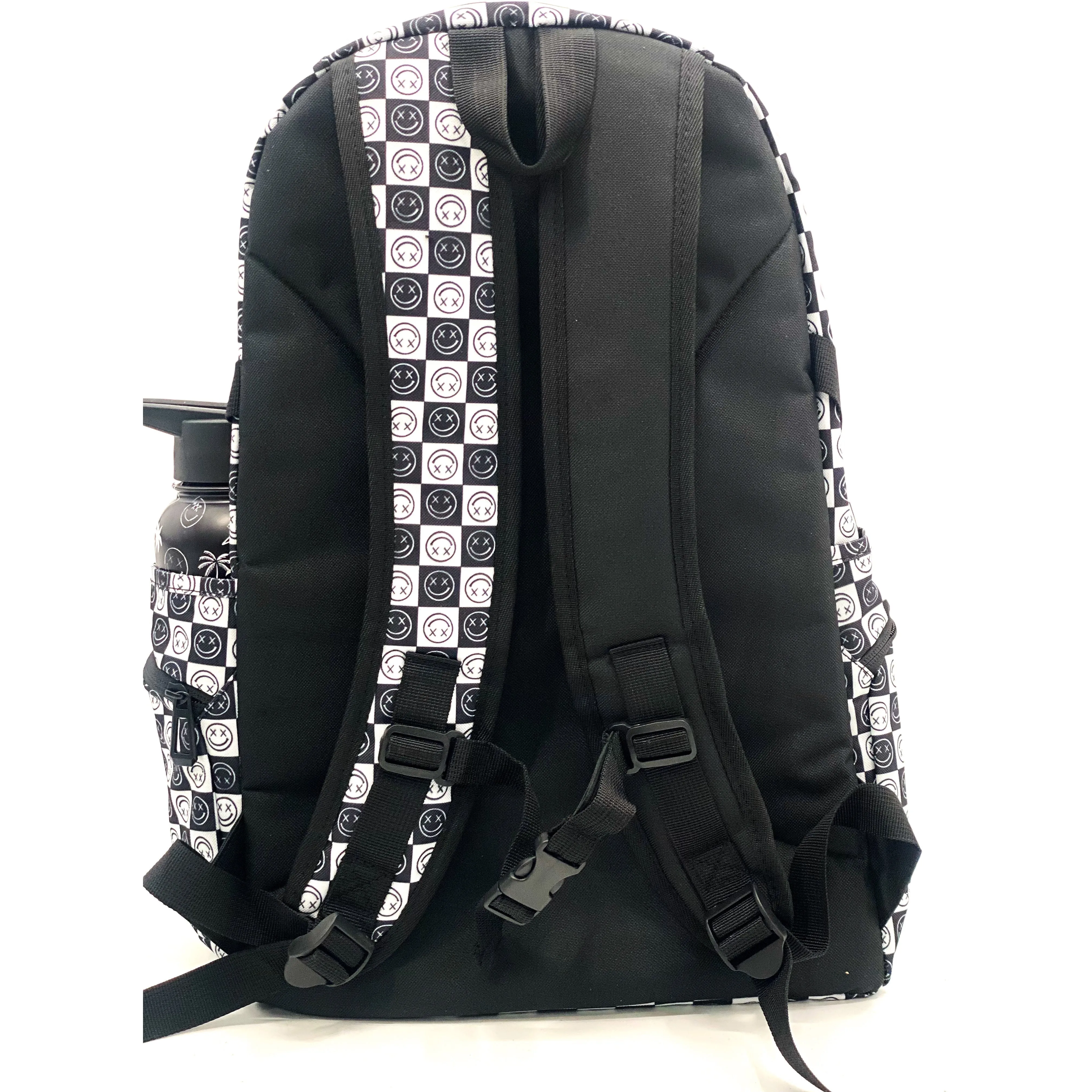 Salty Savage Essential Sport Backpack | Black/White Checkerboard