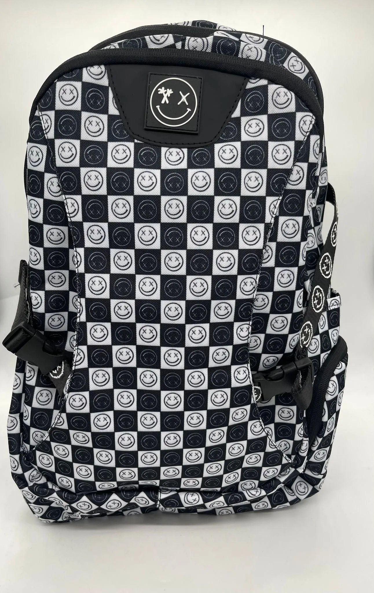 Salty Savage Essential Sport Backpack | Black/White Checkerboard