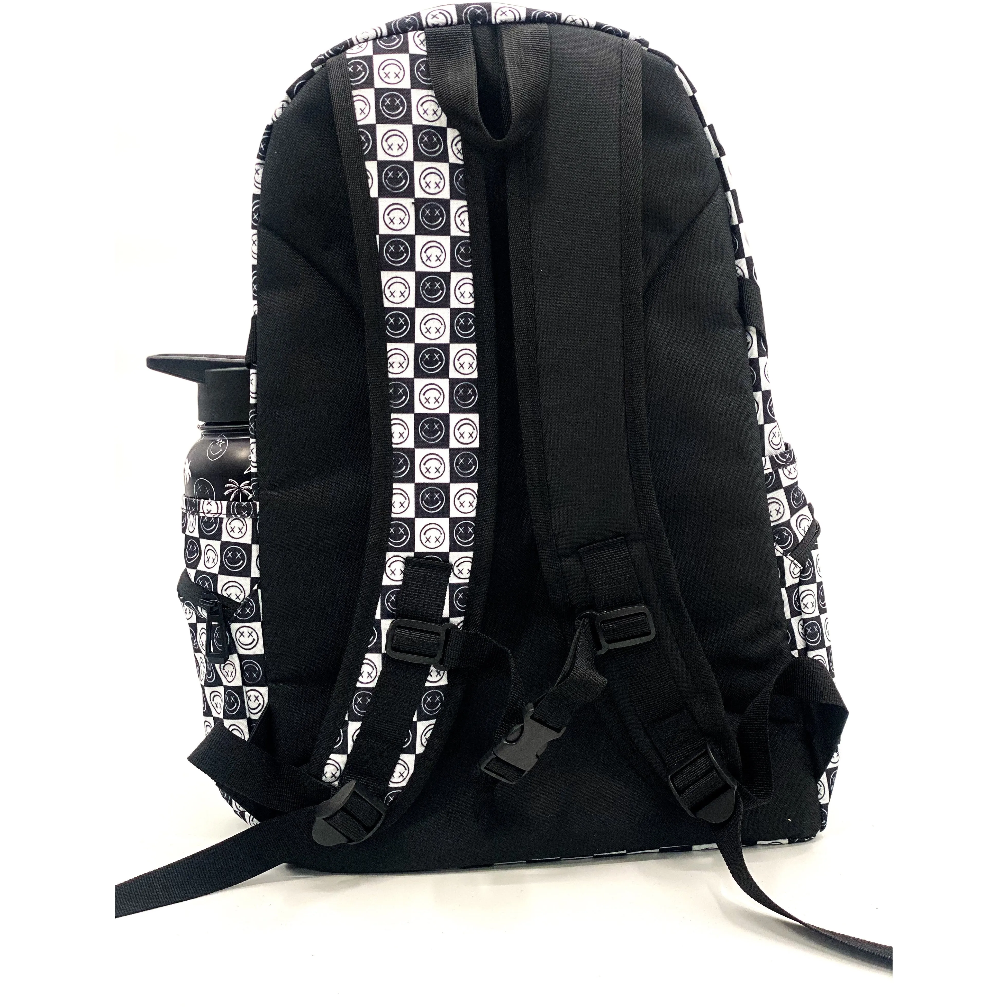 Salty Savage Essential Sport Backpack | Black/White Checkerboard