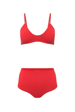 Stella Swimsuit in Red