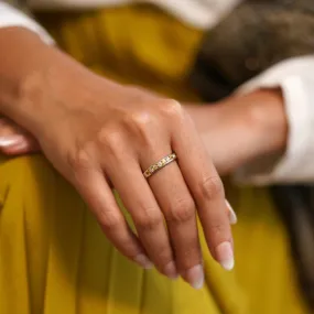 Stella Yellow Sapphire Ring