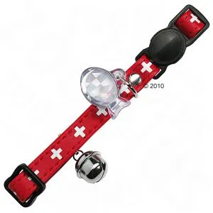 Swiss Cross Cat Collars