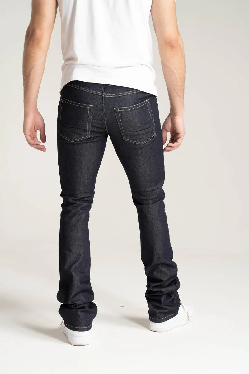 Taker Premium Raw Stretch Stacked Jean (Raw Indigo)