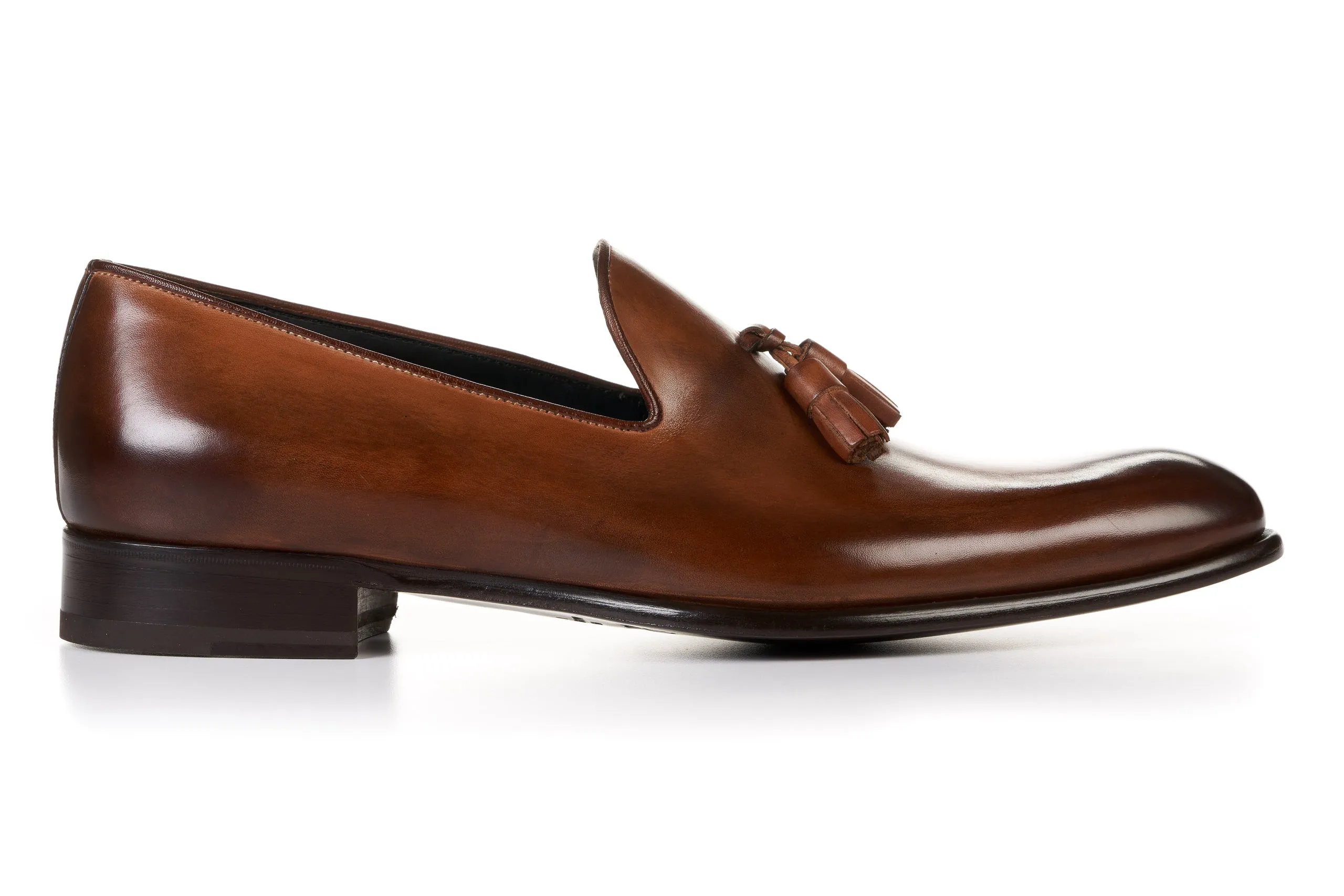 The Chaplin Tassel Loafer - Brown