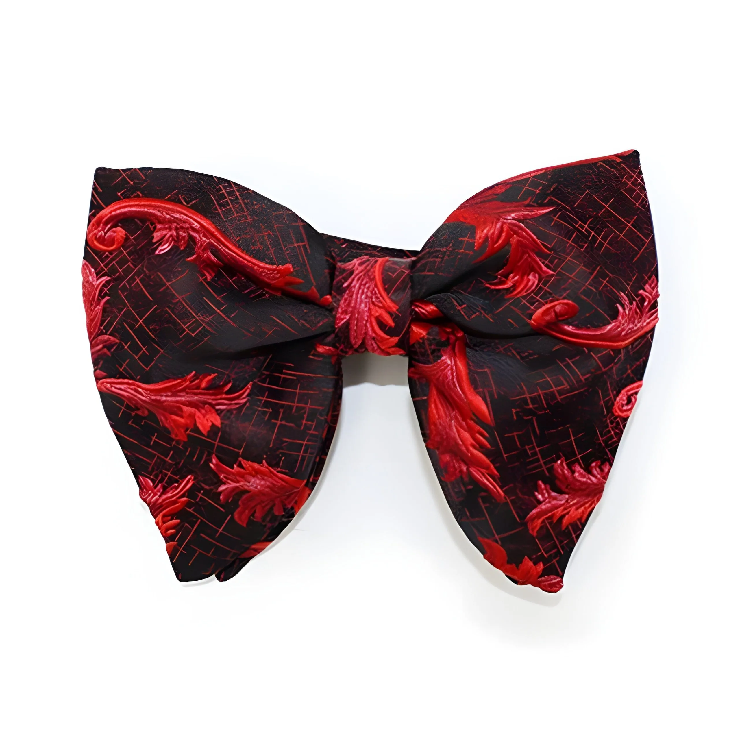 The Francisco Oversized Bow Tie - Ruby