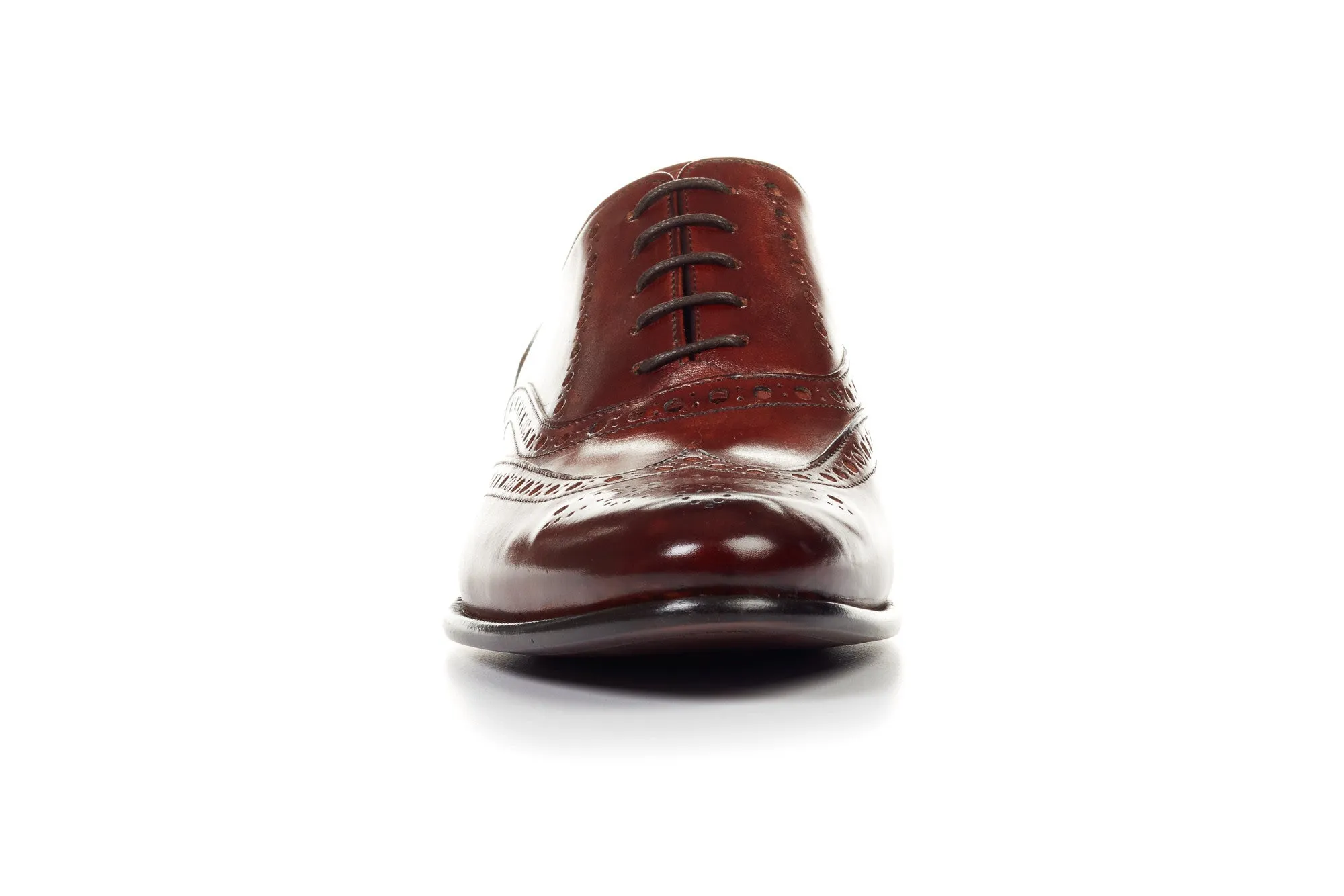 The West II Wingtip Oxford - Marrone