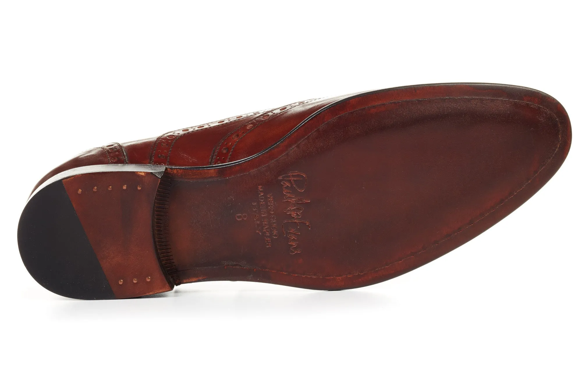 The West II Wingtip Oxford - Marrone