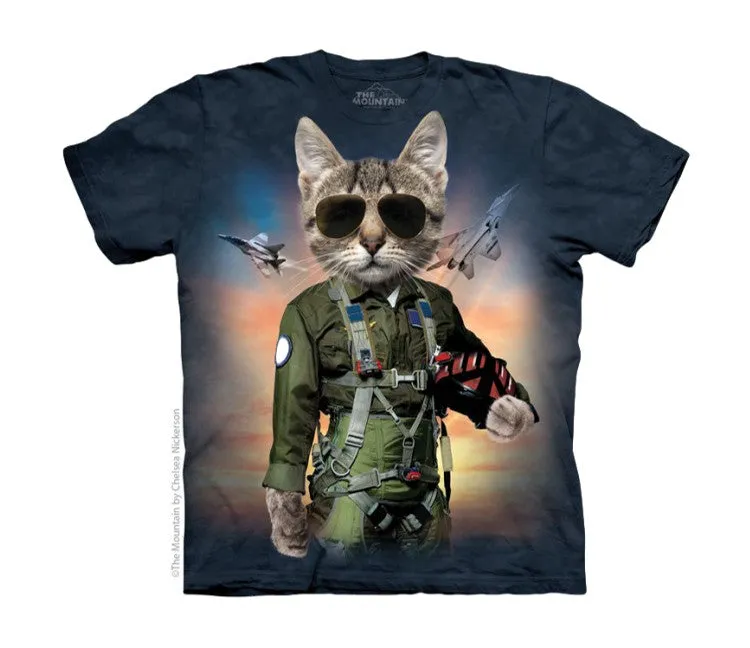 Tom Cat Childrens T-Shirt - Kids Large (Size 8-10)