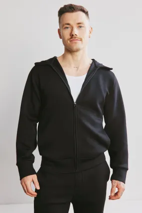 Venture Zip-Up Hoodie - Black