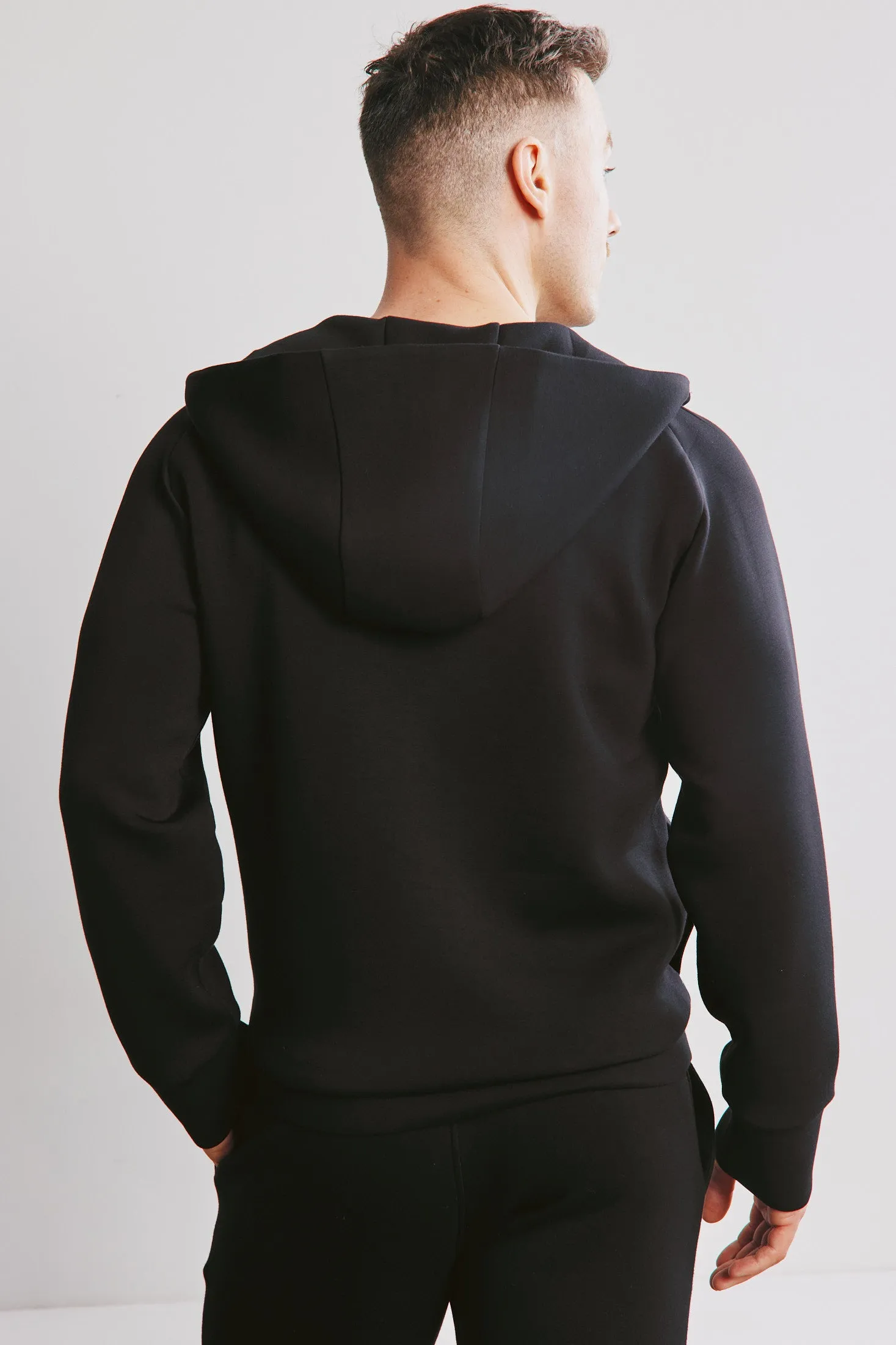 Venture Zip-Up Hoodie - Black