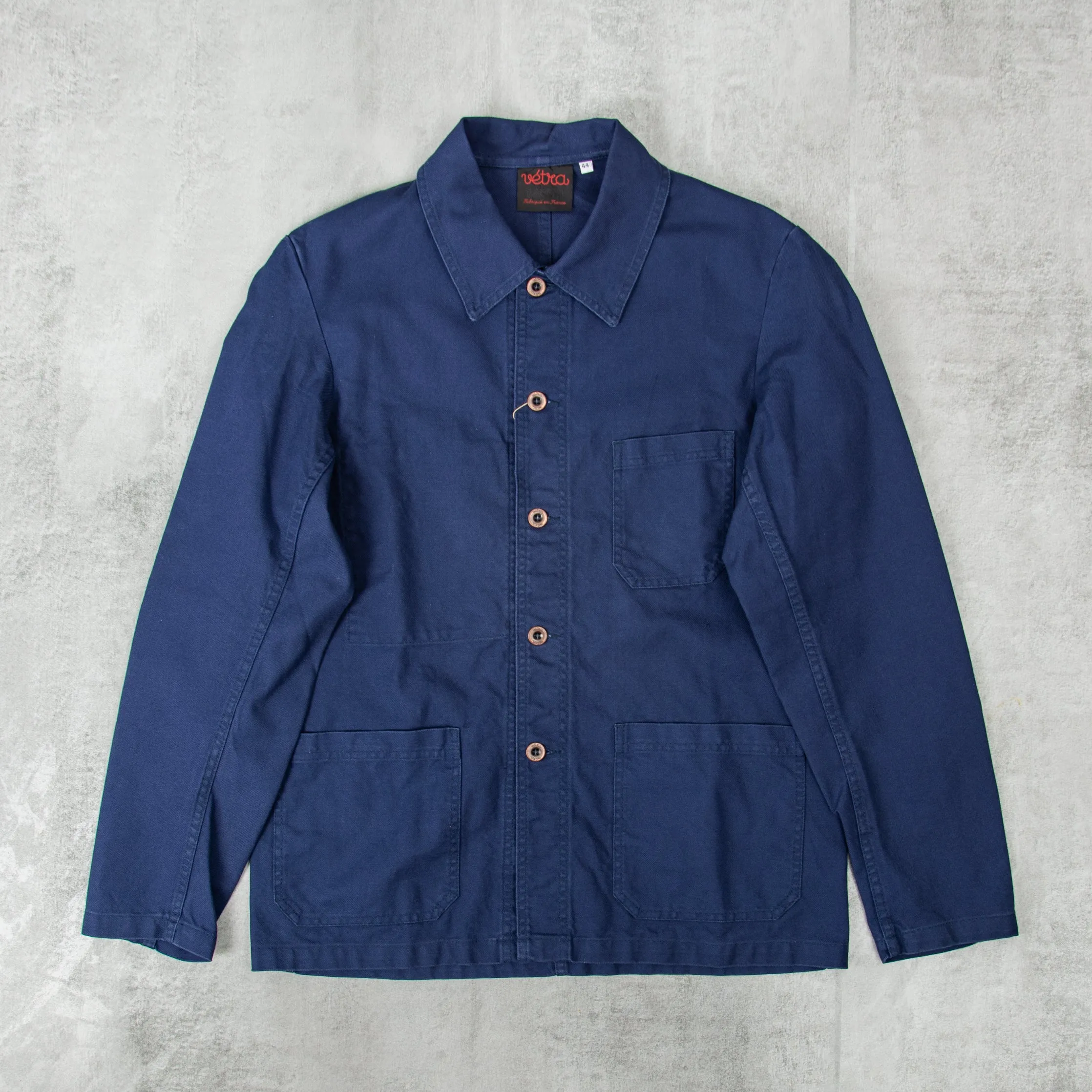 Vetra Twill Workwear Jacket 5c - Navy