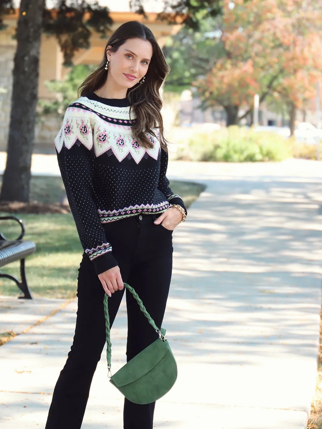 Vintage Pattern Sweater