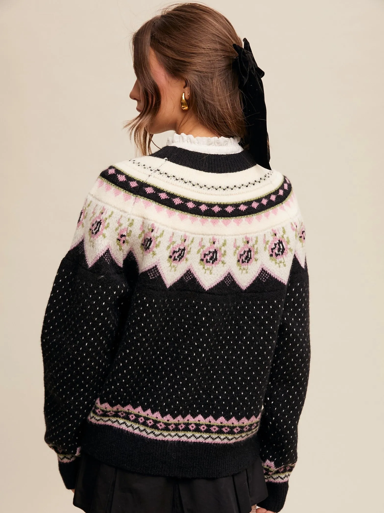 Vintage Pattern Sweater