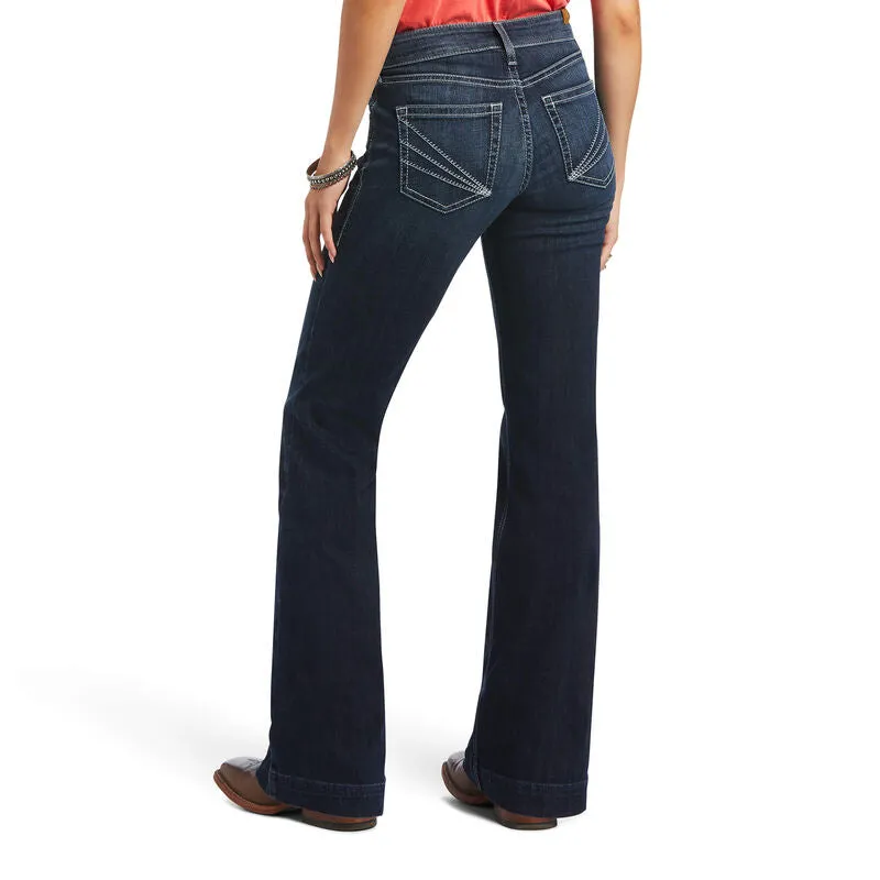 Women's Ariat Trouser Perfect Rise Aisha Wide Leg Jean